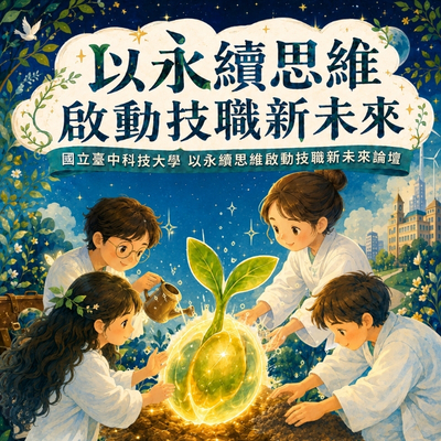 以永續思維啟動技職新未來論壇圖片